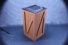 Woodgrain Bulk Food Bin w/Scoop Holder