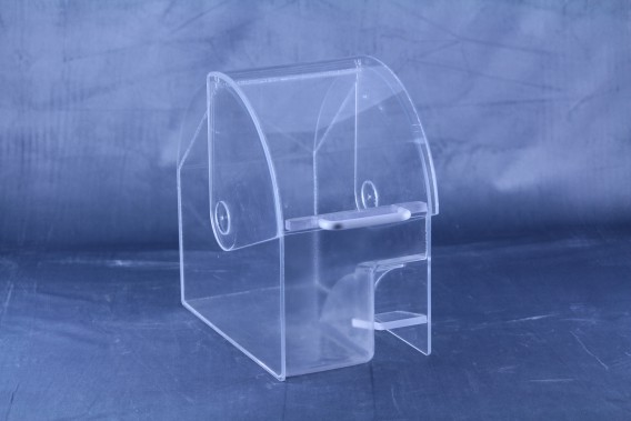 Clear Bulk Bin with Scoop Holder