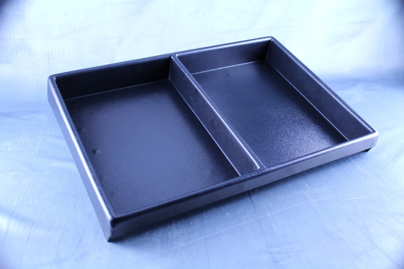 Black ABS Divider Bakery Tray