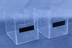 Acrylic Organizer Bins with...